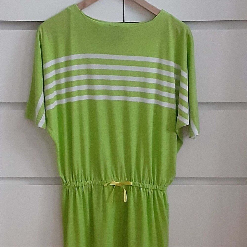 Ralph Lauren girls lime green cotton dress Xl (14-16)